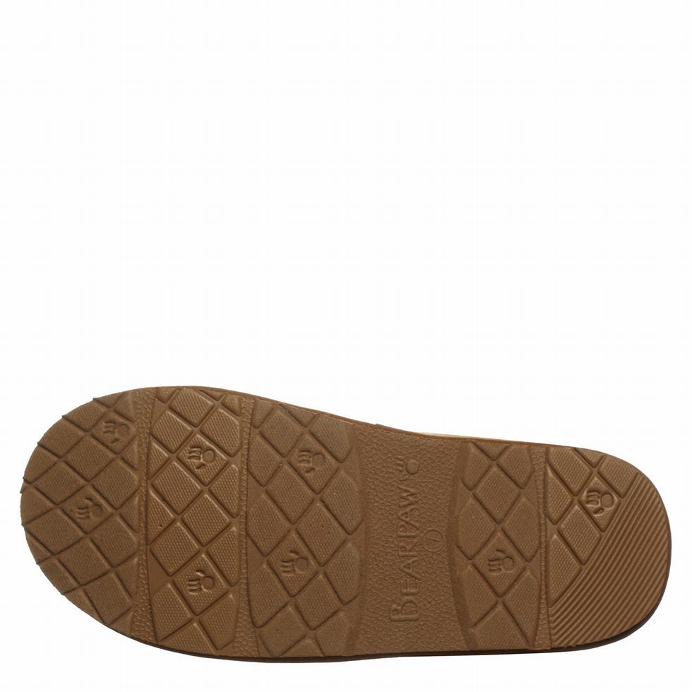 Bearpaw Loki Vegan Hausschuhe Damen Braun | GUQ7221IY