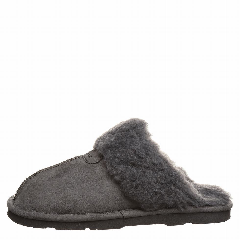 Bearpaw Loki Vegan Hausschuhe Damen Schwarz | KNH1656VS