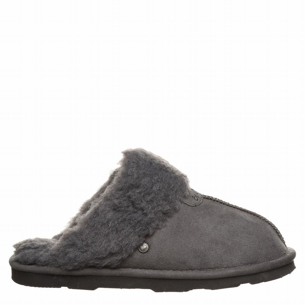 Bearpaw Loki Vegan Hausschuhe Damen Schwarz | KNH1656VS