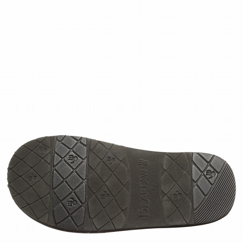 Bearpaw Loki Vegan Hausschuhe Damen Schwarz | KNH1656VS