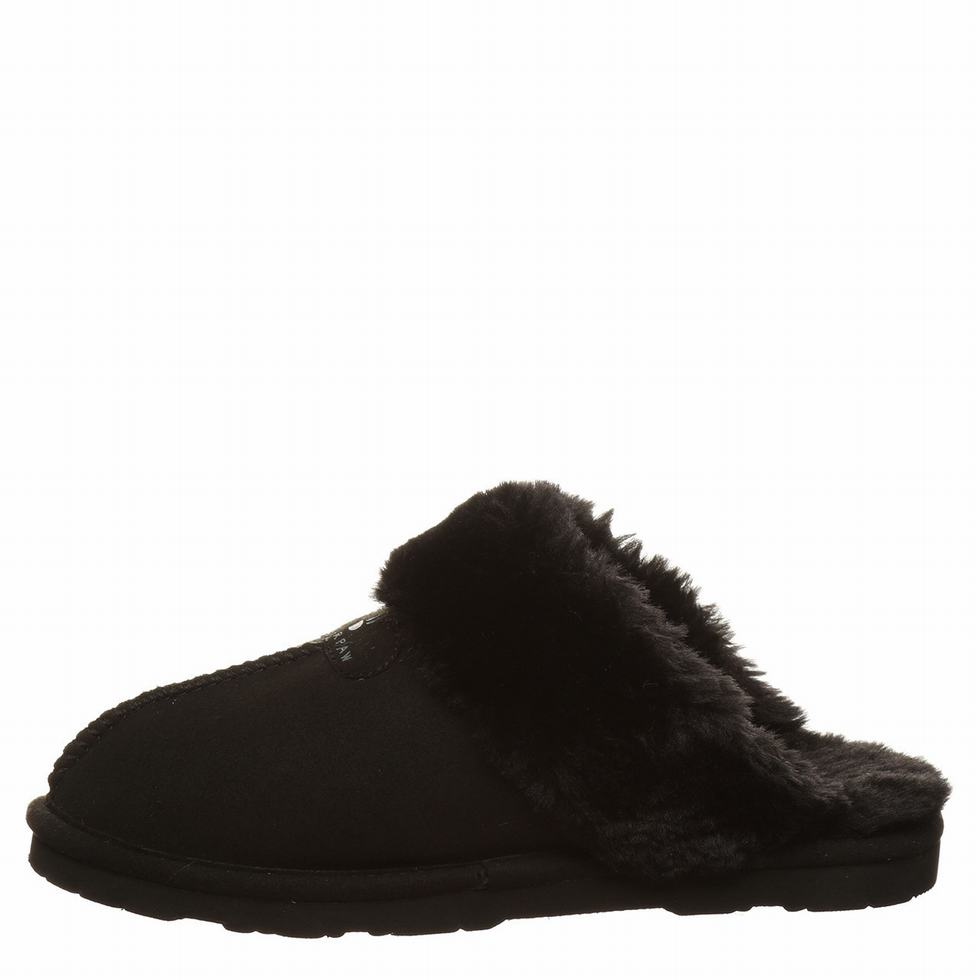 Bearpaw Loki Vegan Hausschuhe Damen Schwarz | UCS230IG