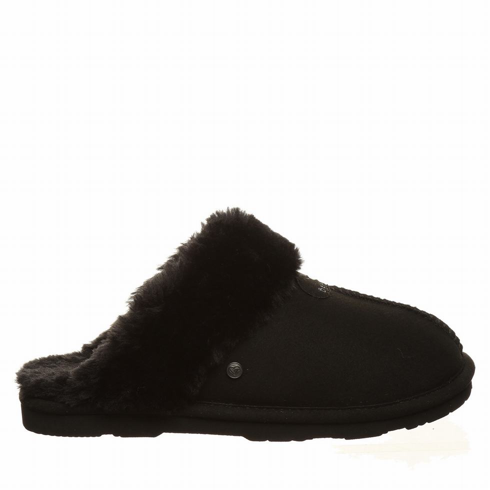 Bearpaw Loki Vegan Hausschuhe Damen Schwarz | UCS230IG