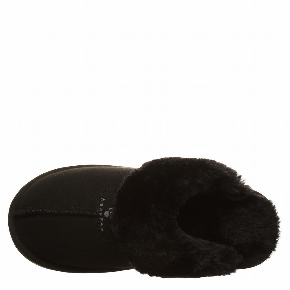 Bearpaw Loki Vegan Hausschuhe Damen Schwarz | UCS230IG