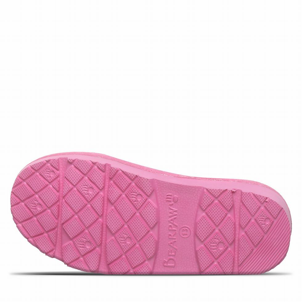 Bearpaw Loki Youth Hausschuhe Kinder Rosa | XIK3132PA