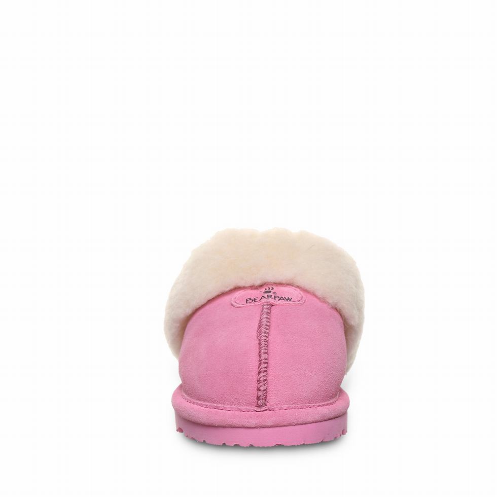 Bearpaw Loki Youth Hausschuhe Kinder Rosa | XIK3132PA