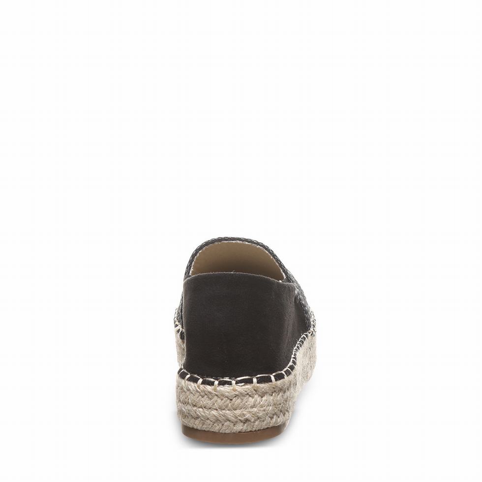 Bearpaw Macchiato Espadrilles Damen Schwarz | LTH532EB