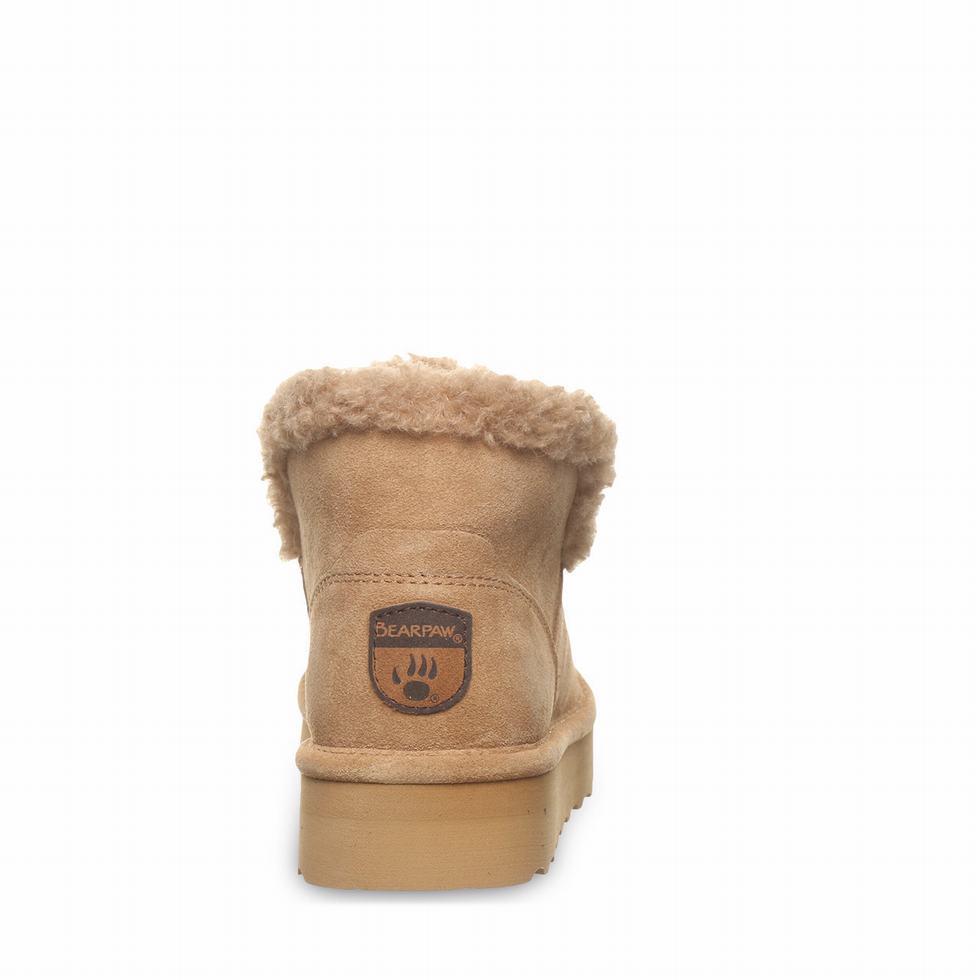 Bearpaw Maeve Platform Lo Stiefel Damen Braun | OMA4367RO