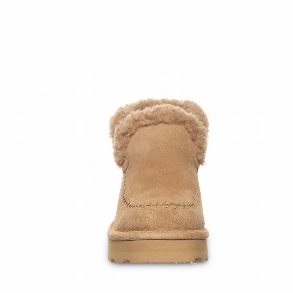 Bearpaw Maeve Platform Lo Stiefel Damen Braun | OMA4367RO