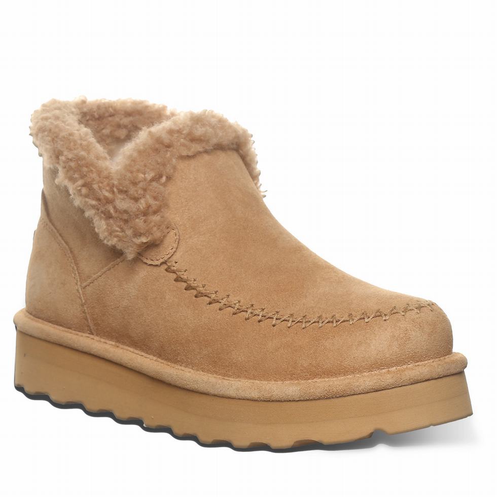 Bearpaw Maeve Platform Lo Stiefel Damen Braun | OMA4367RO