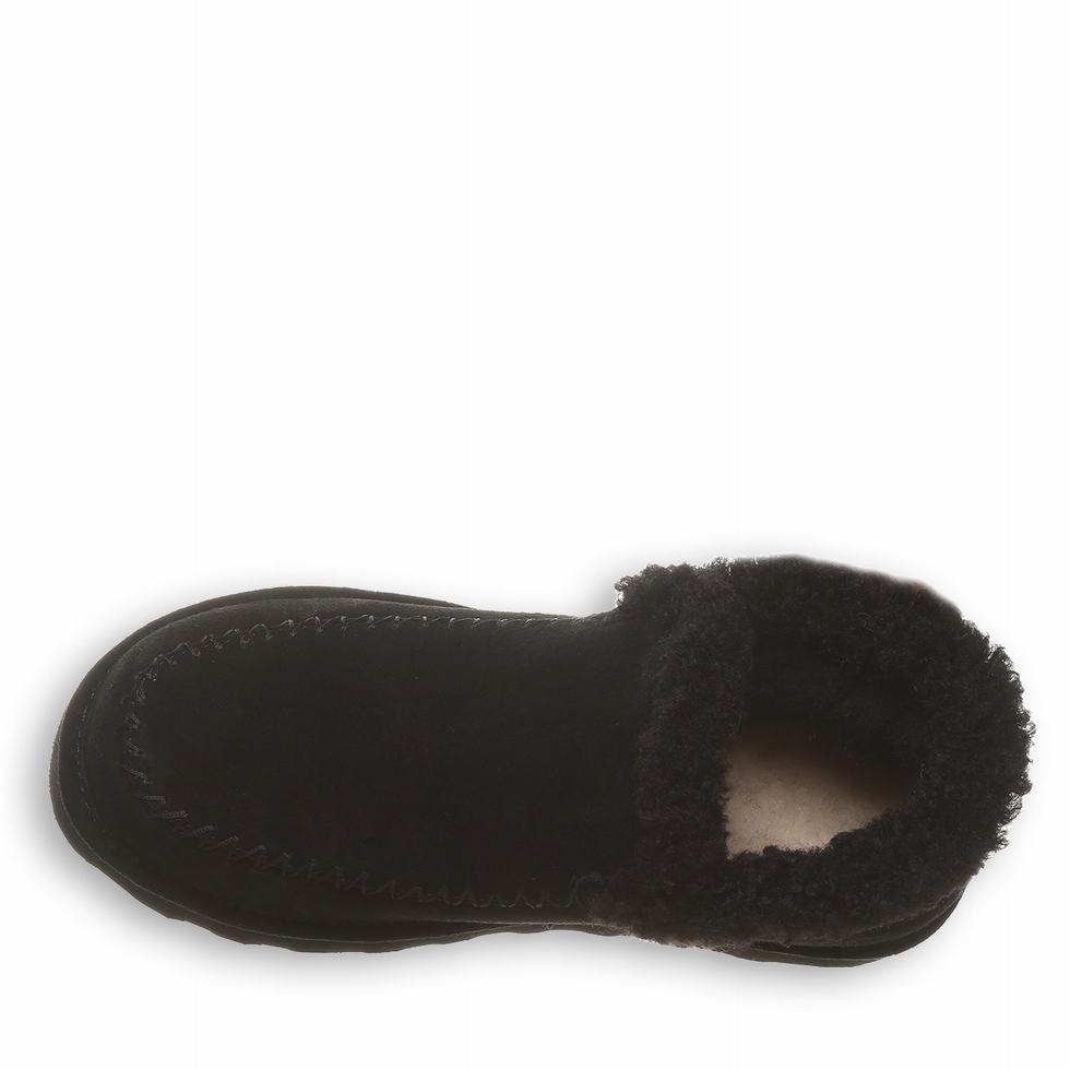 Bearpaw Maeve Platform Lo Stiefel Damen Schwarz | HWY317QI