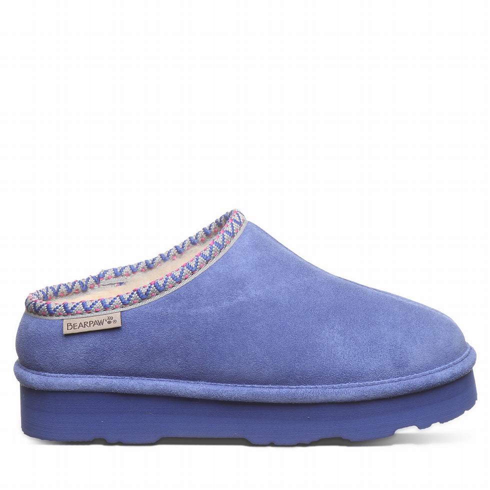 Bearpaw Martis Hausschuhe Damen Blau | GOV9977PG