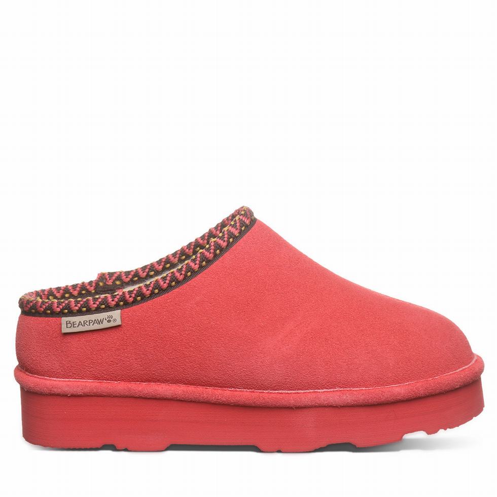 Bearpaw Martis Hausschuhe Damen Rot | YWI9293BK