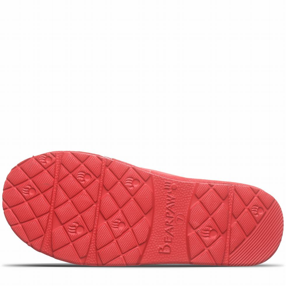 Bearpaw Martis Hausschuhe Damen Rot | YWI9293BK