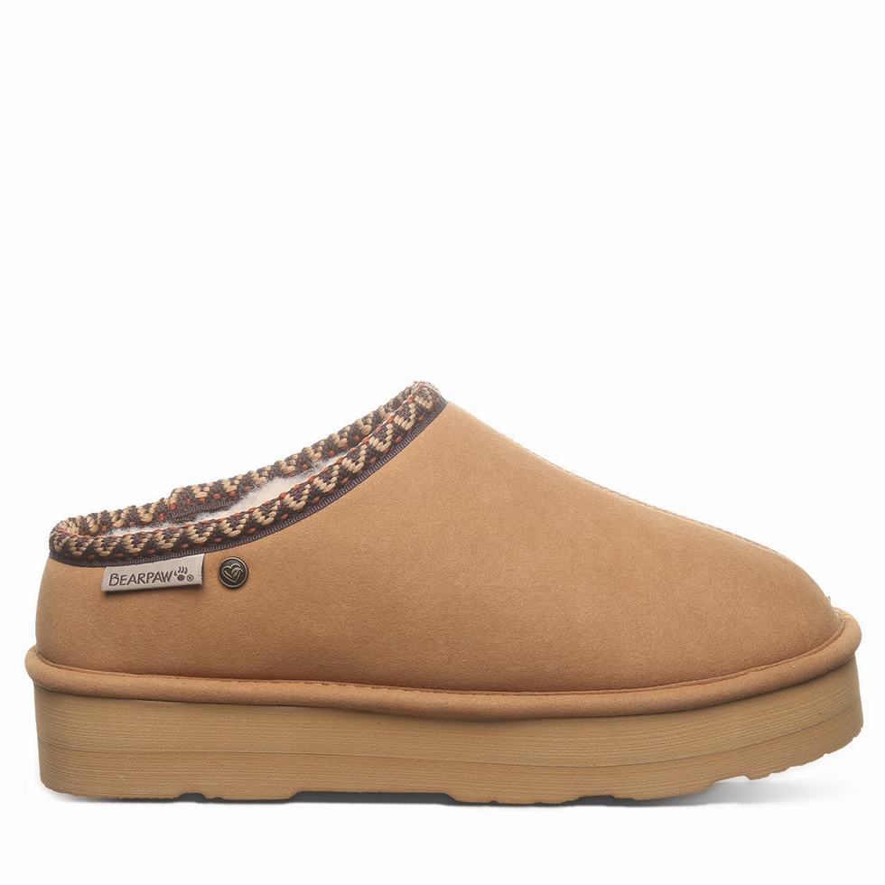 Bearpaw Martis Vegan Hausschuhe Damen Braun | RFG1987IK