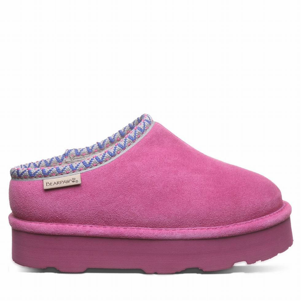 Bearpaw Martis Youth Hausschuhe Kinder Lila | ACU8821TF