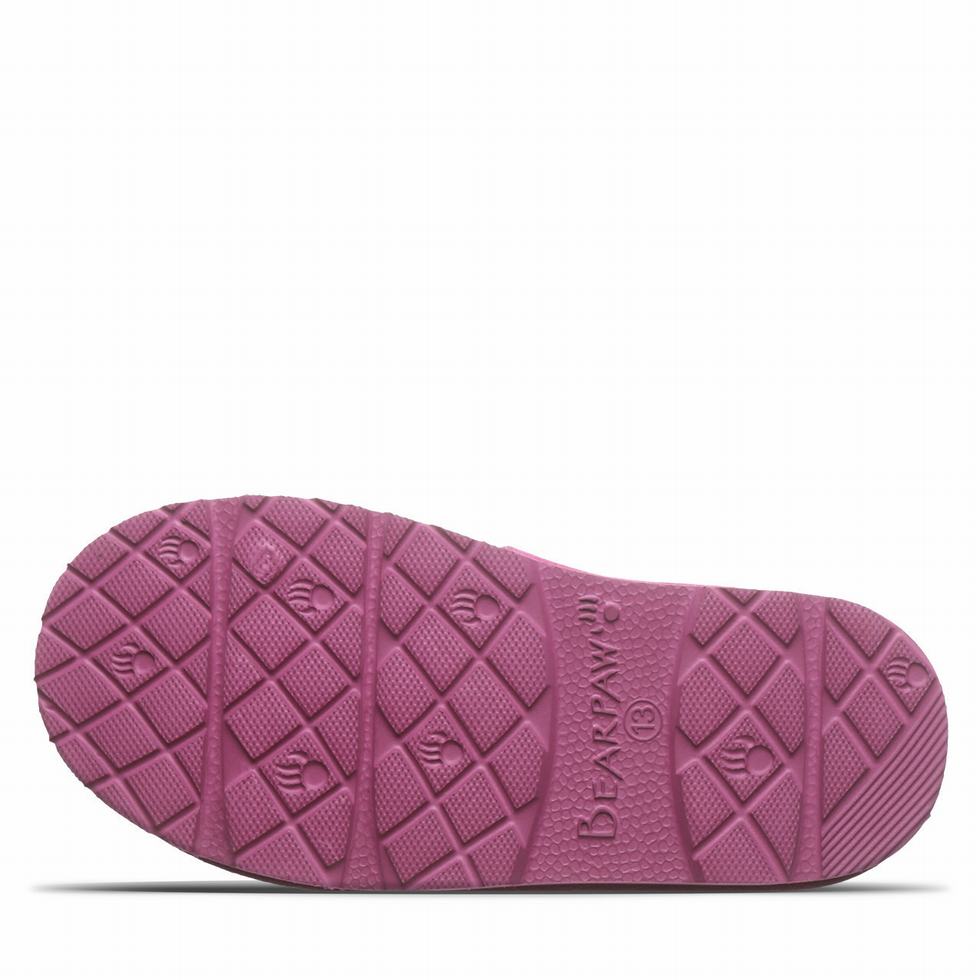 Bearpaw Martis Youth Hausschuhe Kinder Lila | ACU8821TF