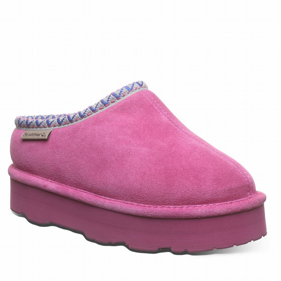 Bearpaw Martis Youth Hausschuhe Kinder Lila | ACU8821TF