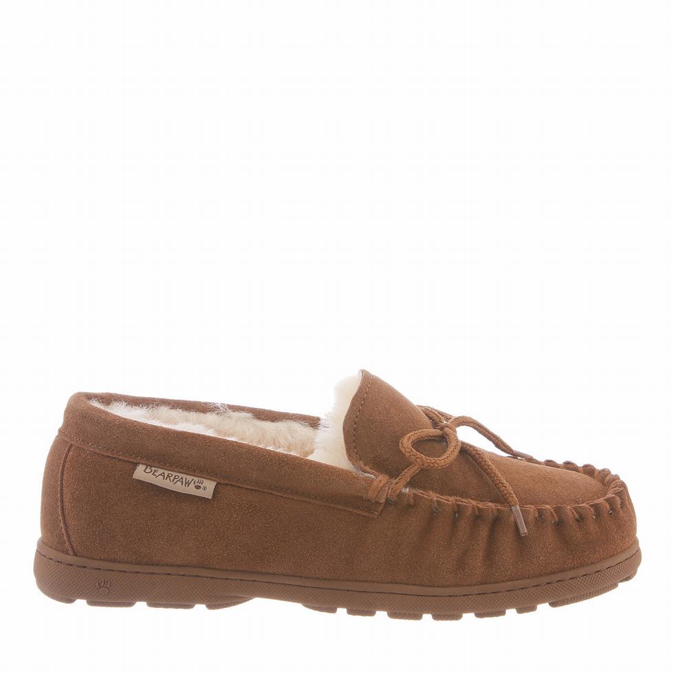 Bearpaw Mindy Hausschuhe Damen Braun | GJM3455ZS