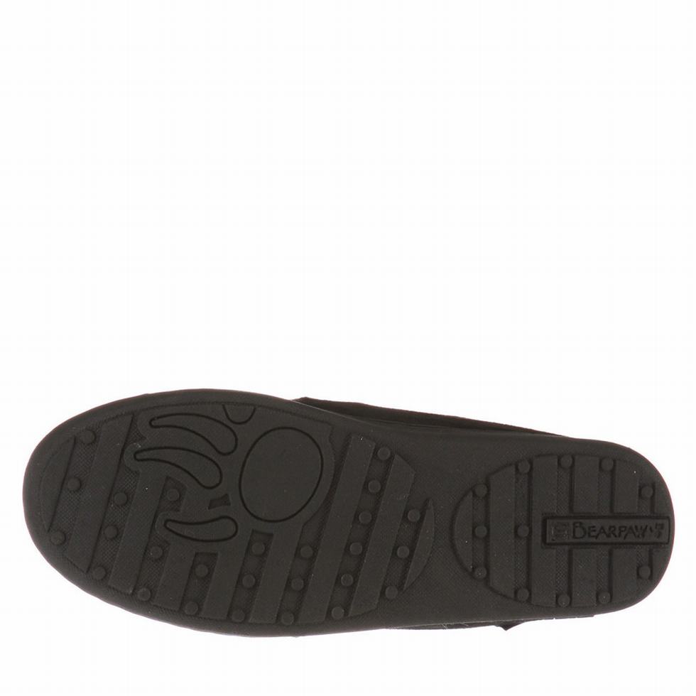 Bearpaw Moc II loafers Herren Schwarz | QZT4613EN