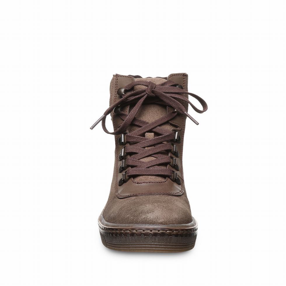 Bearpaw Nelida Hohe Sneaker Damen Beige | ZLF4147MU