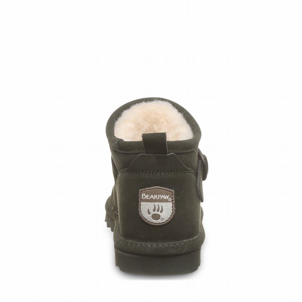 Bearpaw Petite Stiefel Damen Grün | NEI4930SE