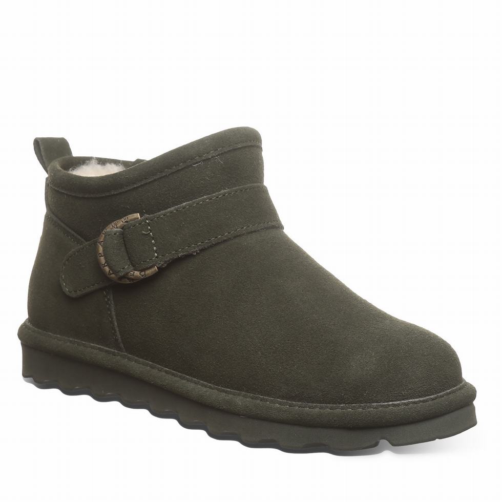 Bearpaw Petite Stiefel Damen Grün | NEI4930SE