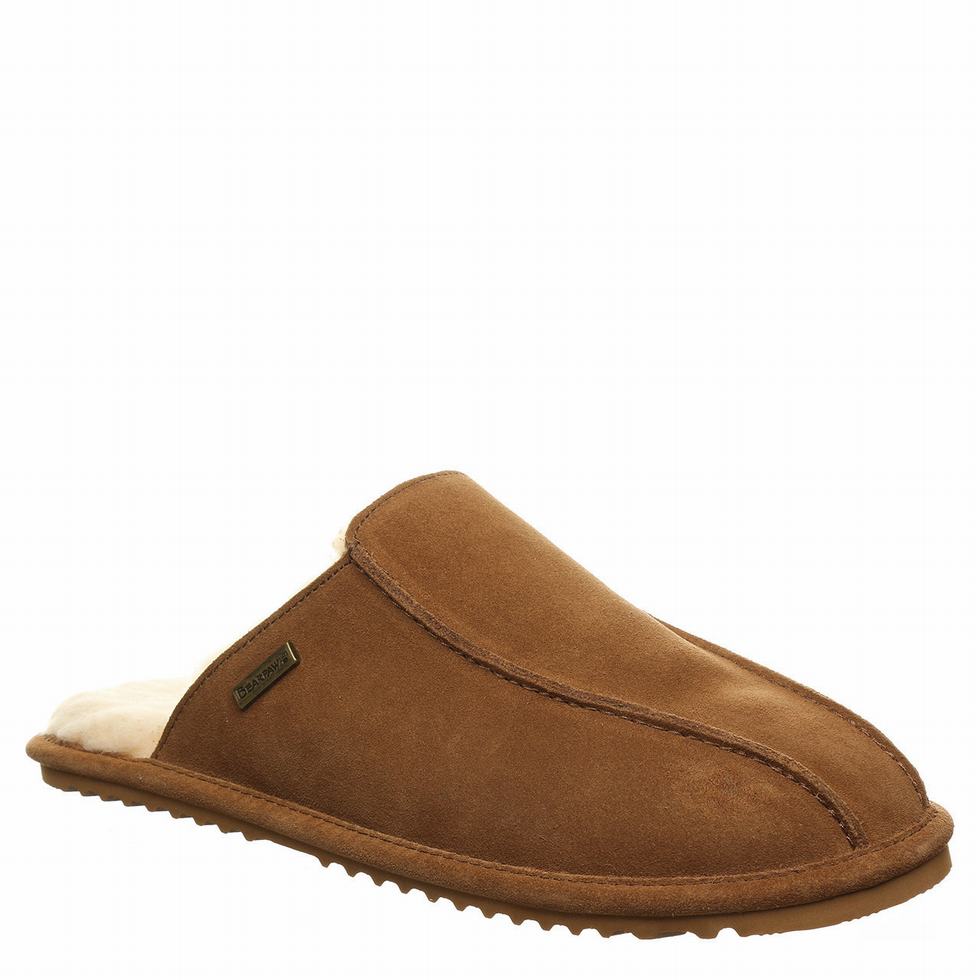 Bearpaw Pierre Hausschuhe Herren Braun | RSZ6071UR