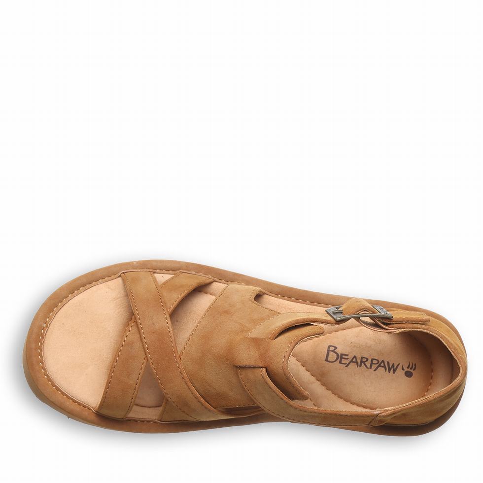 Bearpaw Pinnacle Sandalen Damen Braun | QYB6966UK