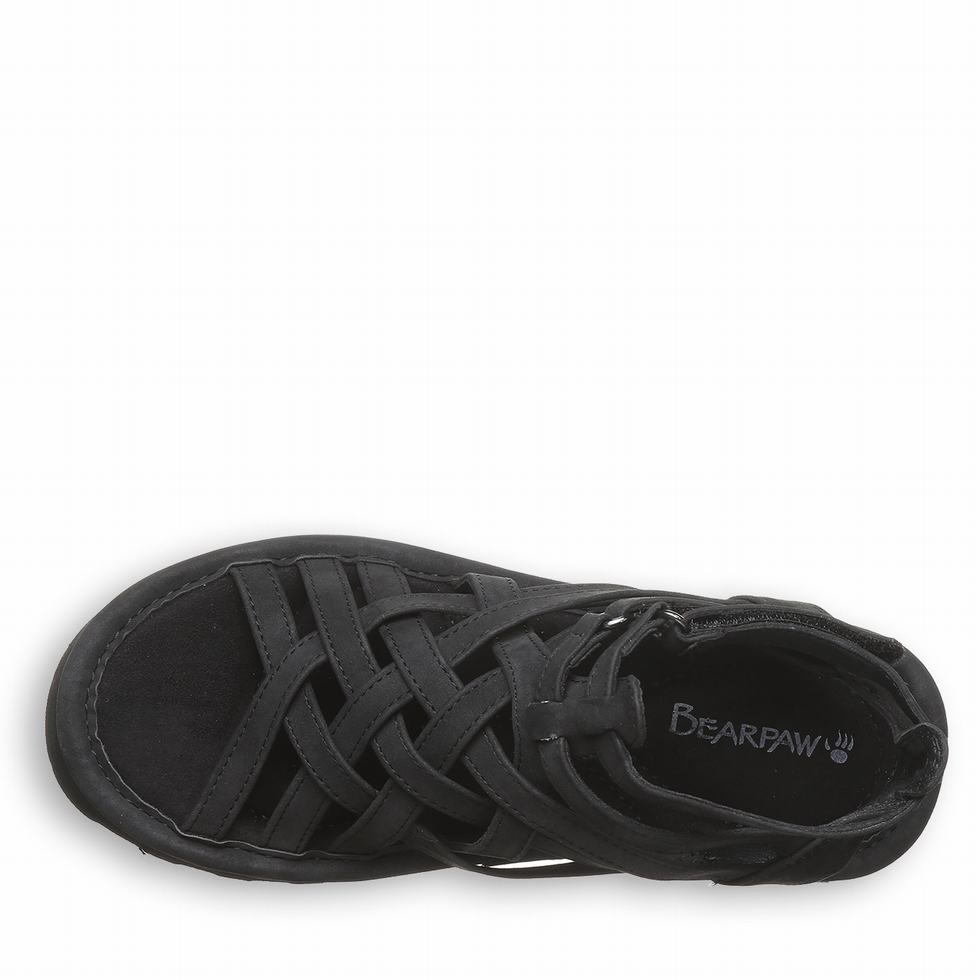 Bearpaw Prominence Sandalen Damen Schwarz | SZU2060UX