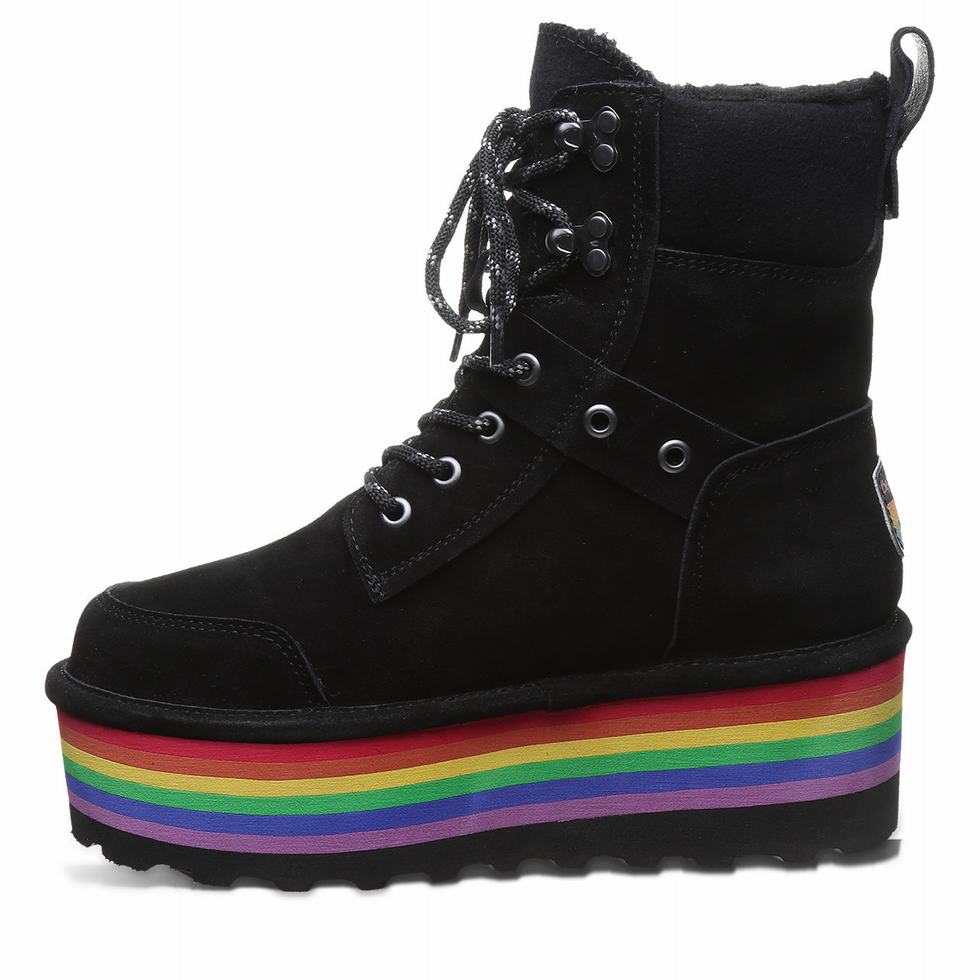 Bearpaw Retro Alicia Stiefel Damen Schwarz | XFP8393NE