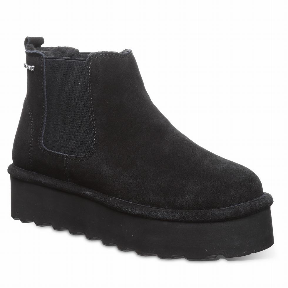 Bearpaw Retro Drew Stiefel Damen Schwarz | OVE4045AL