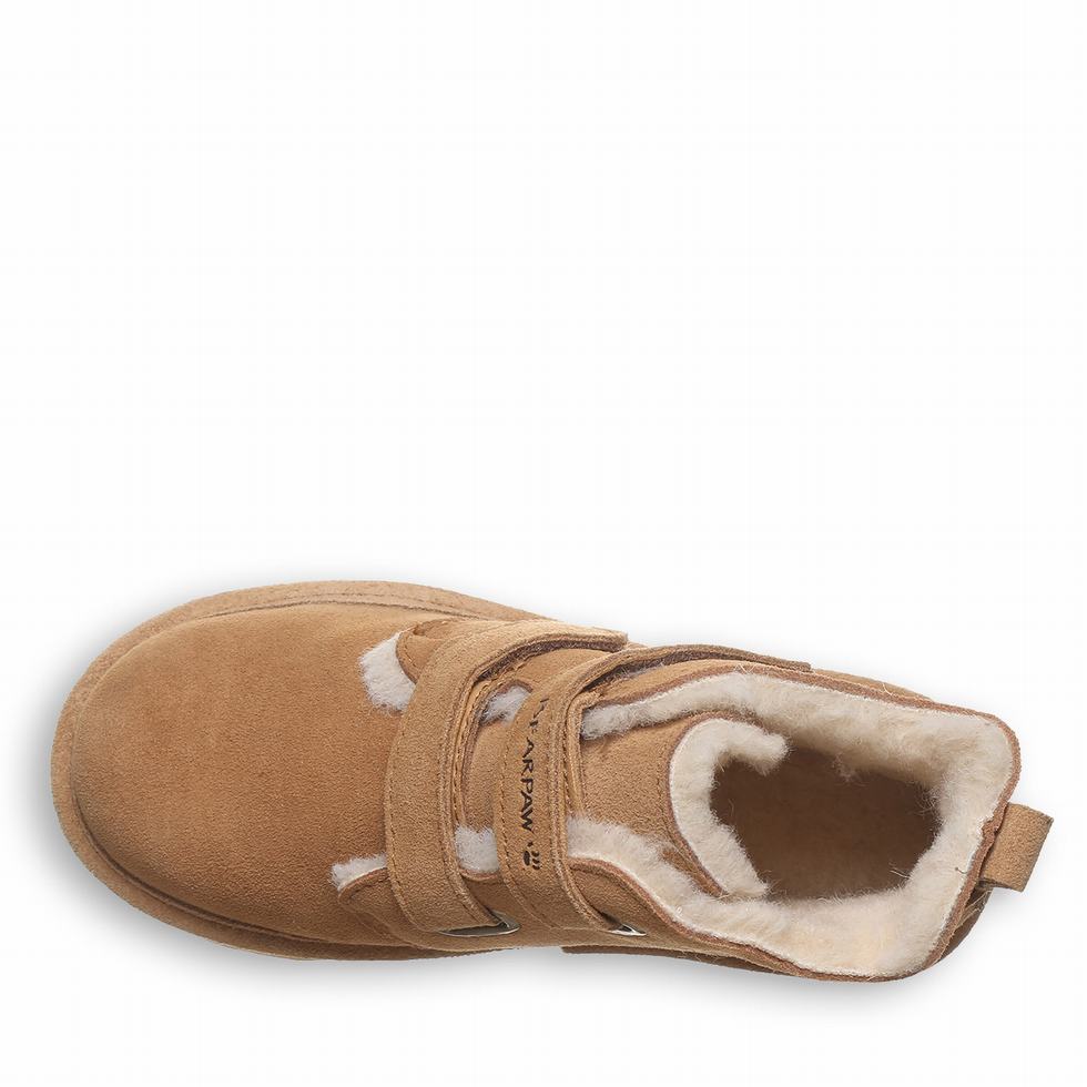 Bearpaw Retro Larisa Youth Stiefel Kinder Braun | RBU9822FN