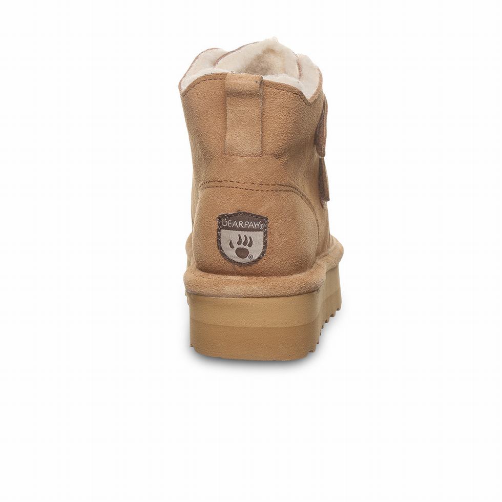 Bearpaw Retro Larisa Youth Stiefel Kinder Braun | RBU9822FN