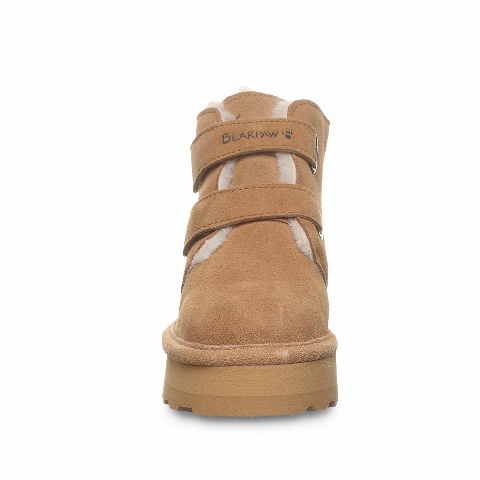 Bearpaw Retro Larisa Youth Stiefel Kinder Braun | RBU9822FN