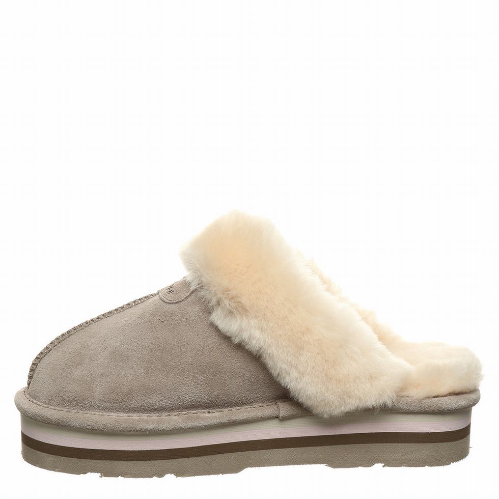 Bearpaw Retro Loki Hausschuhe Damen Beige | TJL5813UX