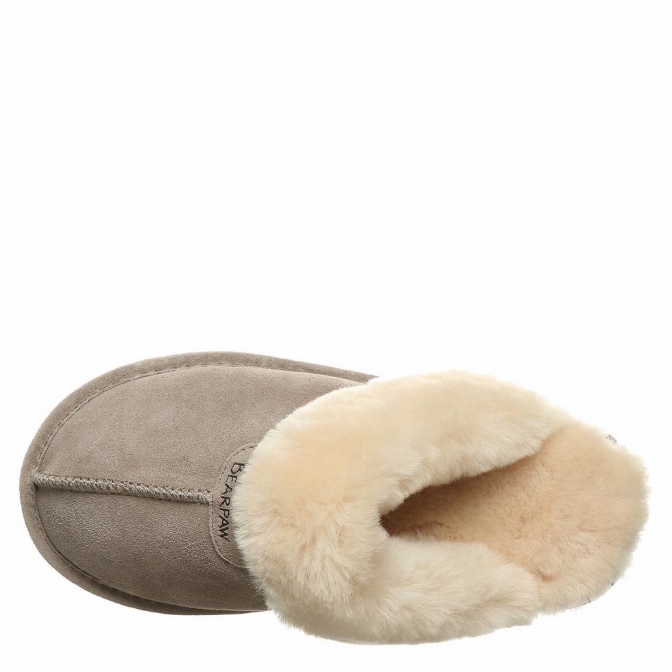 Bearpaw Retro Loki Hausschuhe Damen Beige | TJL5813UX