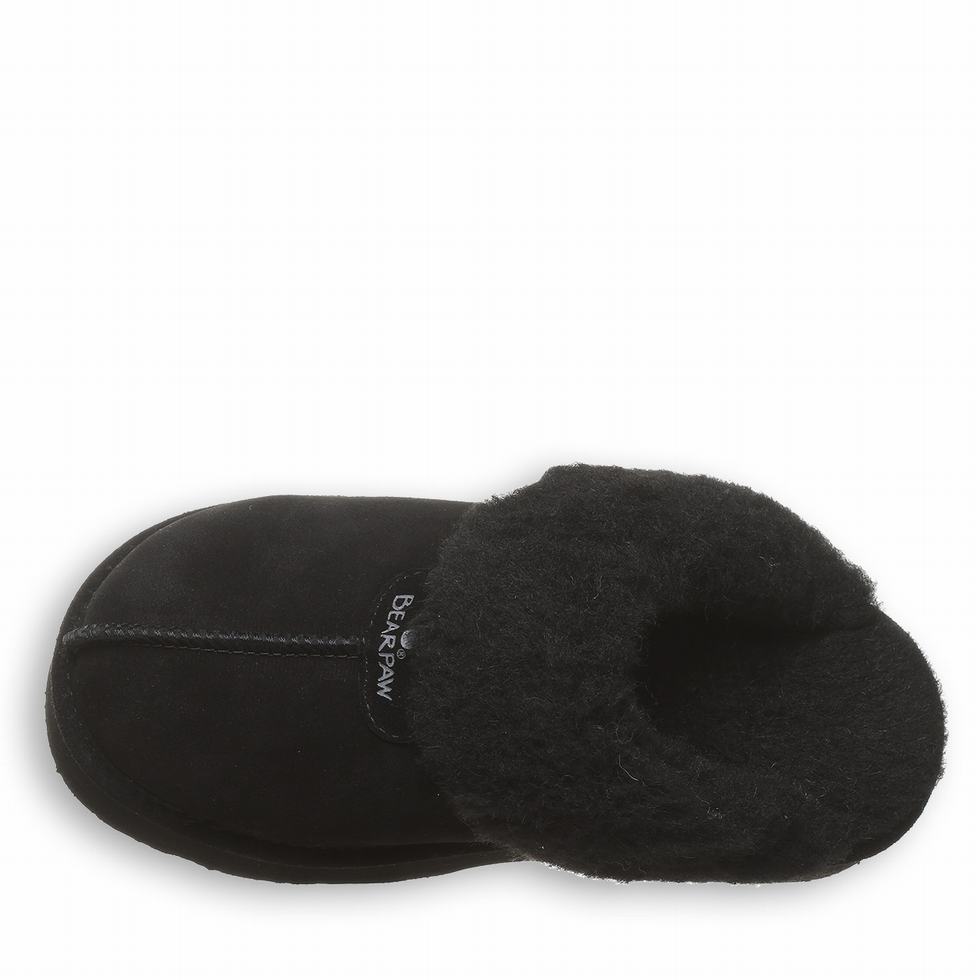 Bearpaw Retro Loki Hausschuhe Damen Schwarz | EQN9694IU