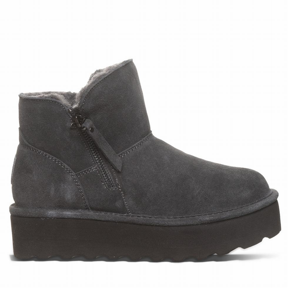 Bearpaw Retro Maren Stiefel Damen Grau | CVZ7254RX