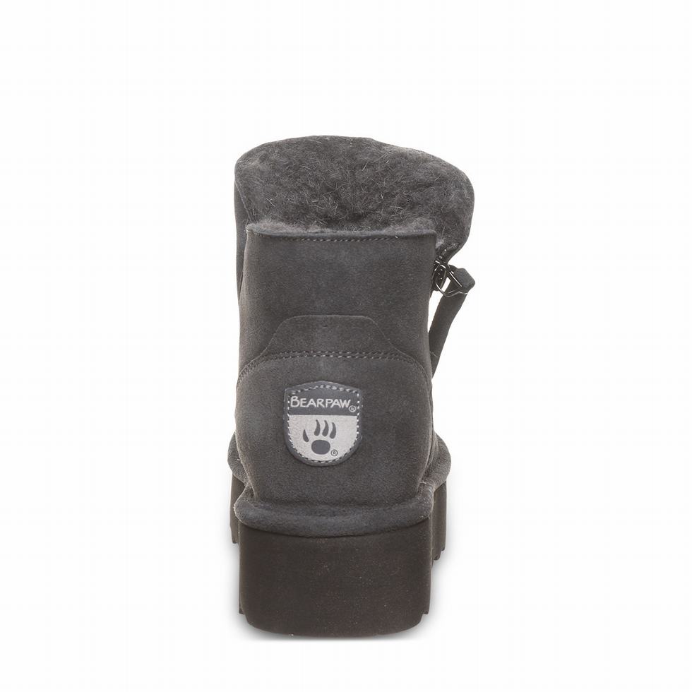 Bearpaw Retro Maren Stiefel Damen Grau | CVZ7254RX