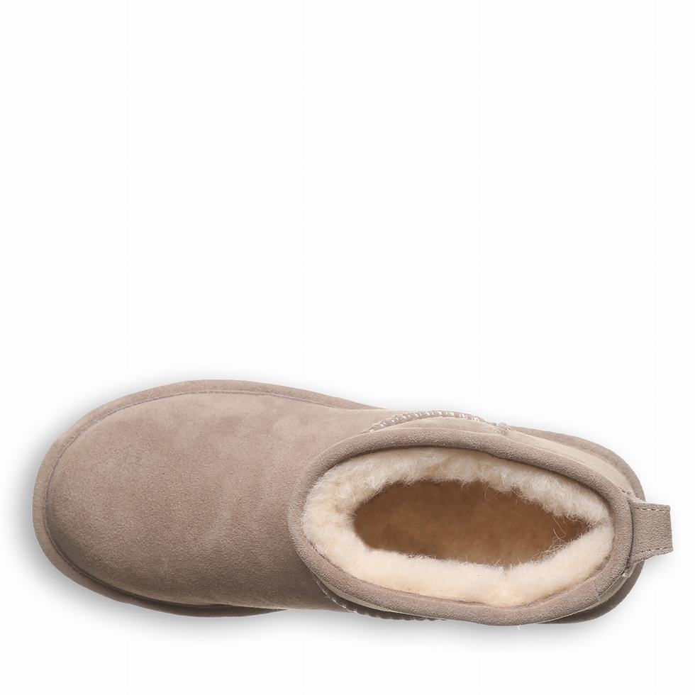 Bearpaw Retro Shorty Plateau Stiefel Damen Beige | EEE4391WY