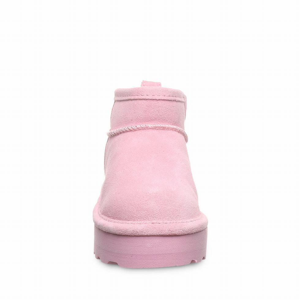 Bearpaw Retro Shorty Youth Stiefel Kinder Rosa | KXL1322FY