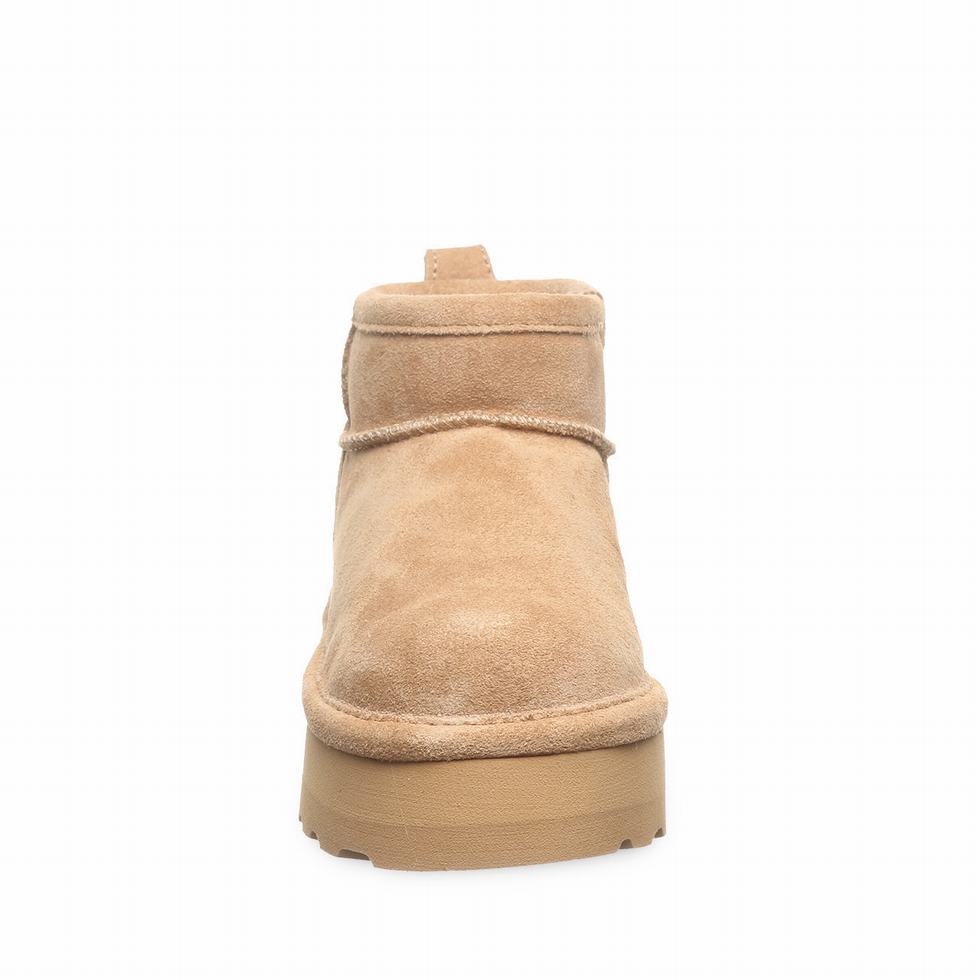 Bearpaw Retro Shorty Youth Stiefel Kinder Braun | BTE6644CT