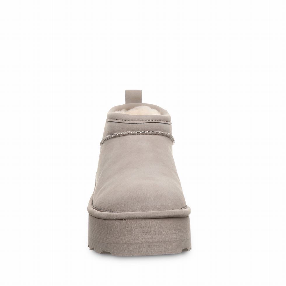 Bearpaw Retro Super Shorty Vegan Plateau Stiefel Damen Beige | NQO6210NR