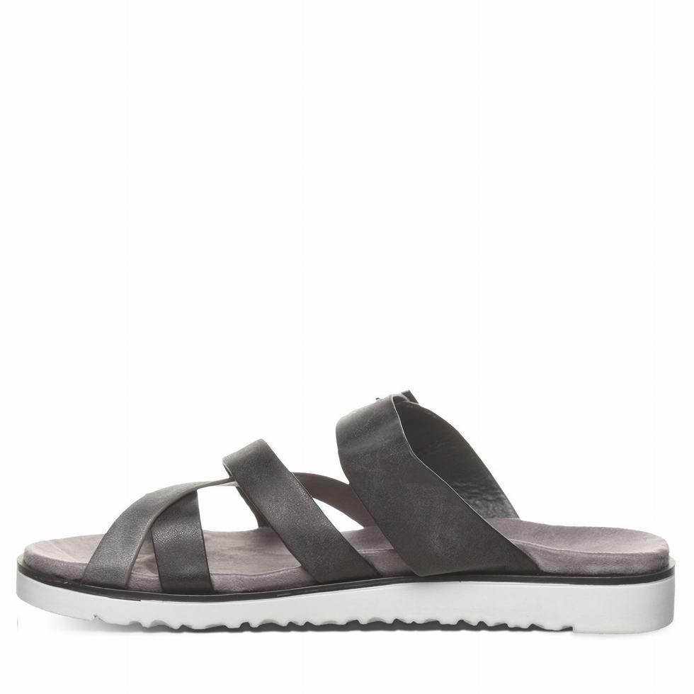 Bearpaw Rhodes Sandalen Damen Schwarz | UPP2621SO