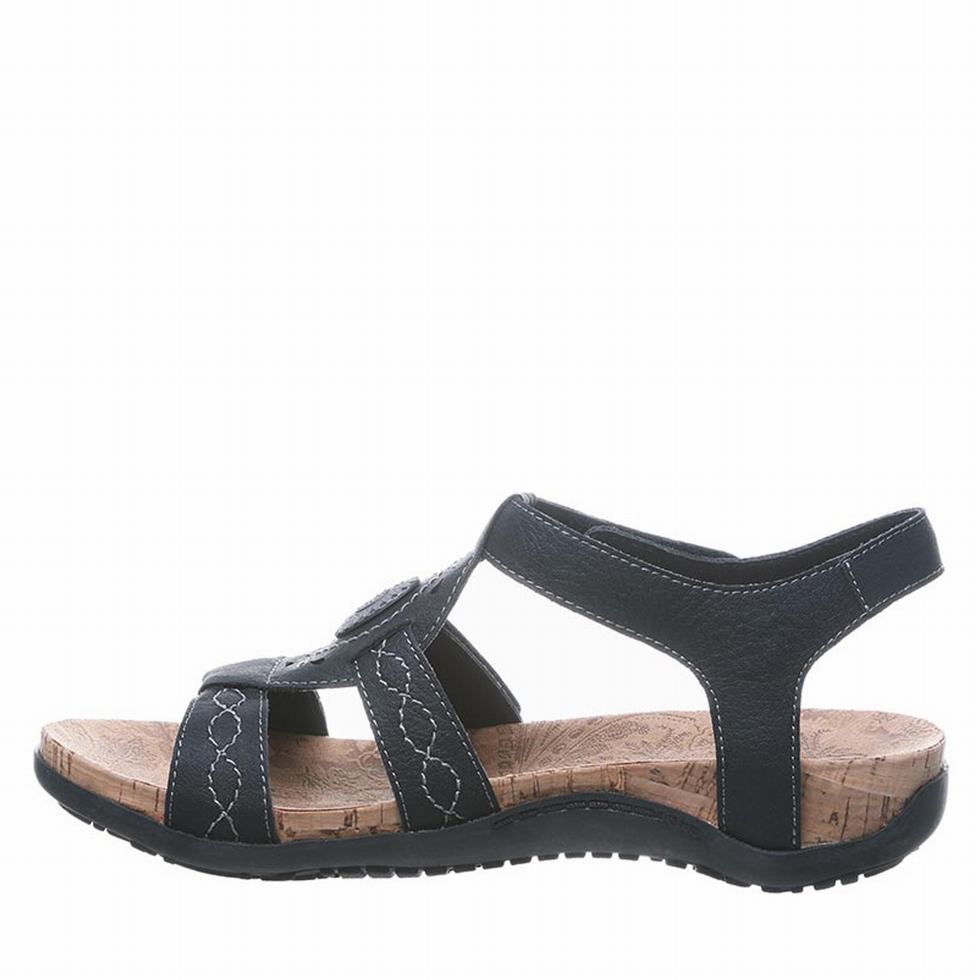 Bearpaw Ridley II Sandalen Damen Schwarz | JXZ6225SX