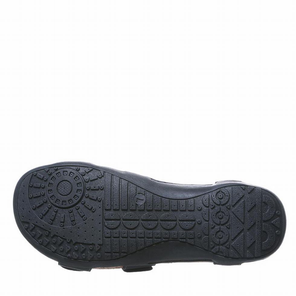 Bearpaw Ridley II Sandalen Damen Schwarz | JXZ6225SX