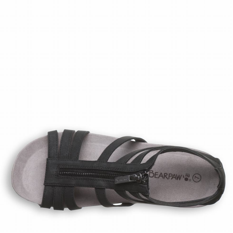 Bearpaw Ronda Sandalen Damen Schwarz | VXB4710FJ