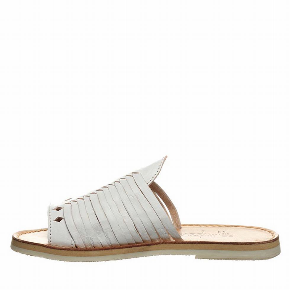 Bearpaw Rosa Sandalen Damen Weiß | PIL9936LX