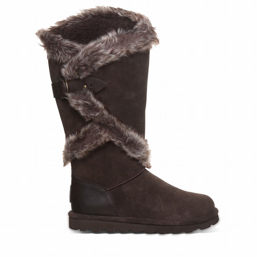 Bearpaw Sheilah Stiefel Damen Braun | AIA4954QV