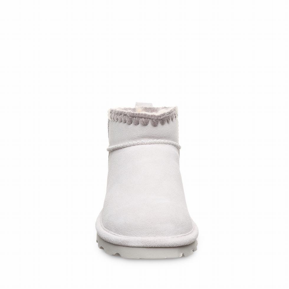 Bearpaw Shorty Crochet Stiefel Damen Grau | KZN3231HO